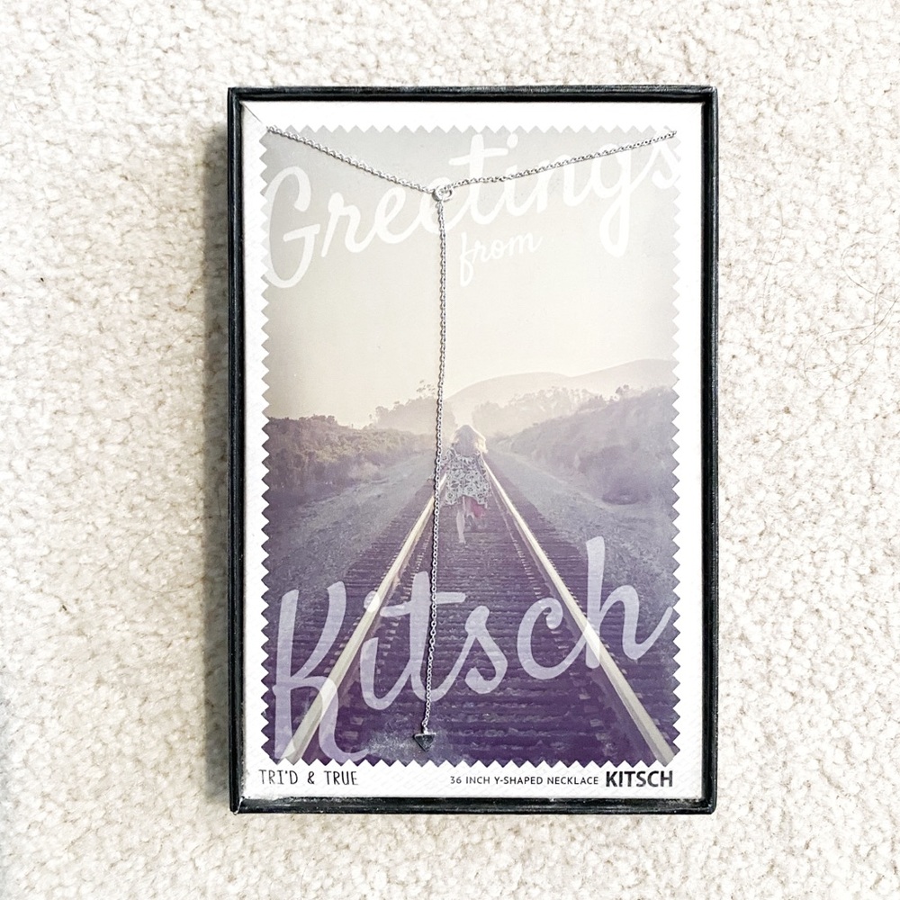 NWT Kitsch 36 Inch Y Shaped Necklace